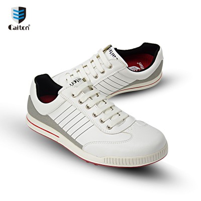 Top quality custom PU leather colorful breathable wear-resistant golf shoes