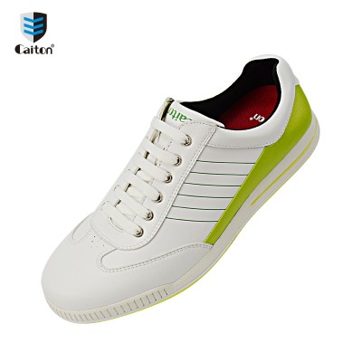 Customized PU leather breathable non-slip wear-resistant men golf shoes