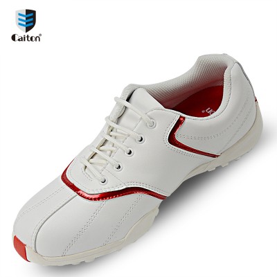 Customize professional fashion design comfortable waterproof women golf shoes