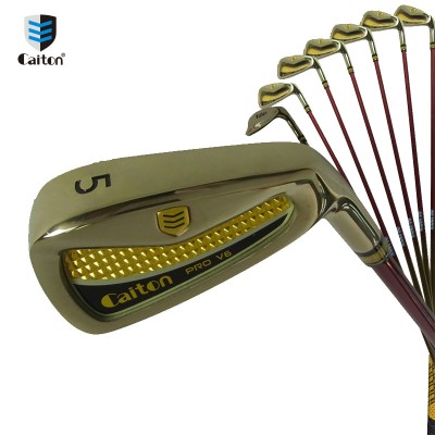 Custom made good quality stainless steel golf clubs irons sets